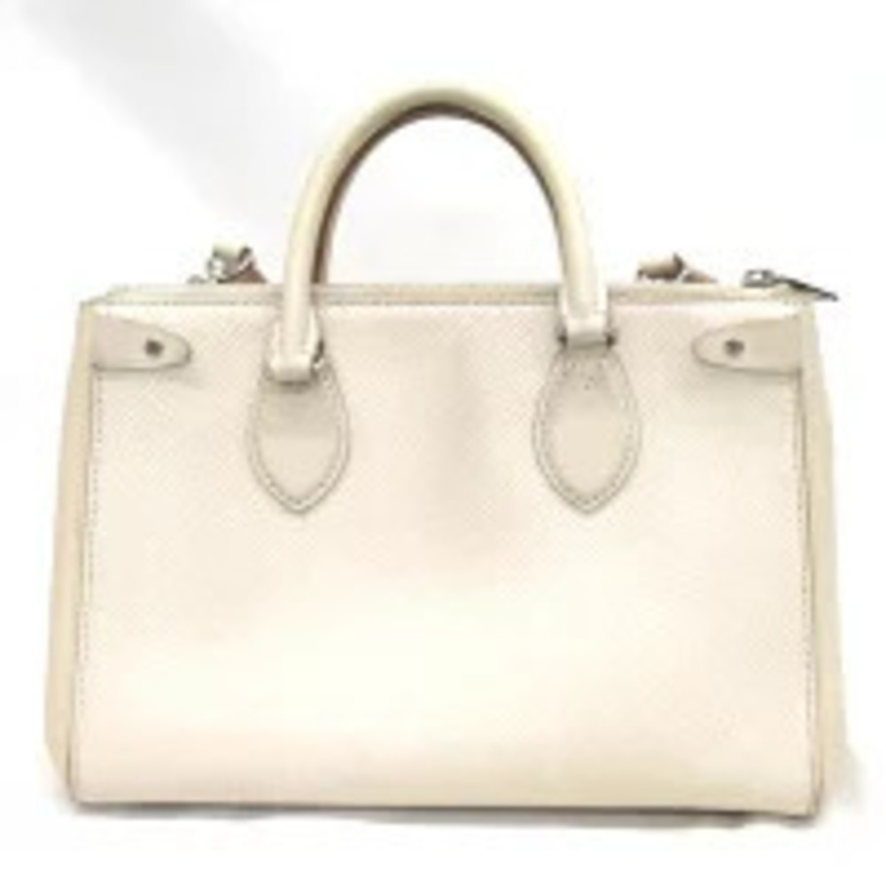 Louis Vuitton Noe Epi Grenelle Leather White Shoulder Tote Bag Handbag